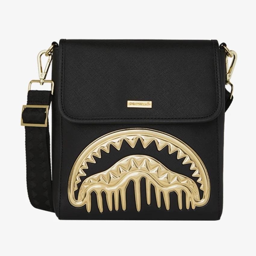 Gold And Dangerous Messenger Bag 910B8270 NSZ SPRAYGROUND 