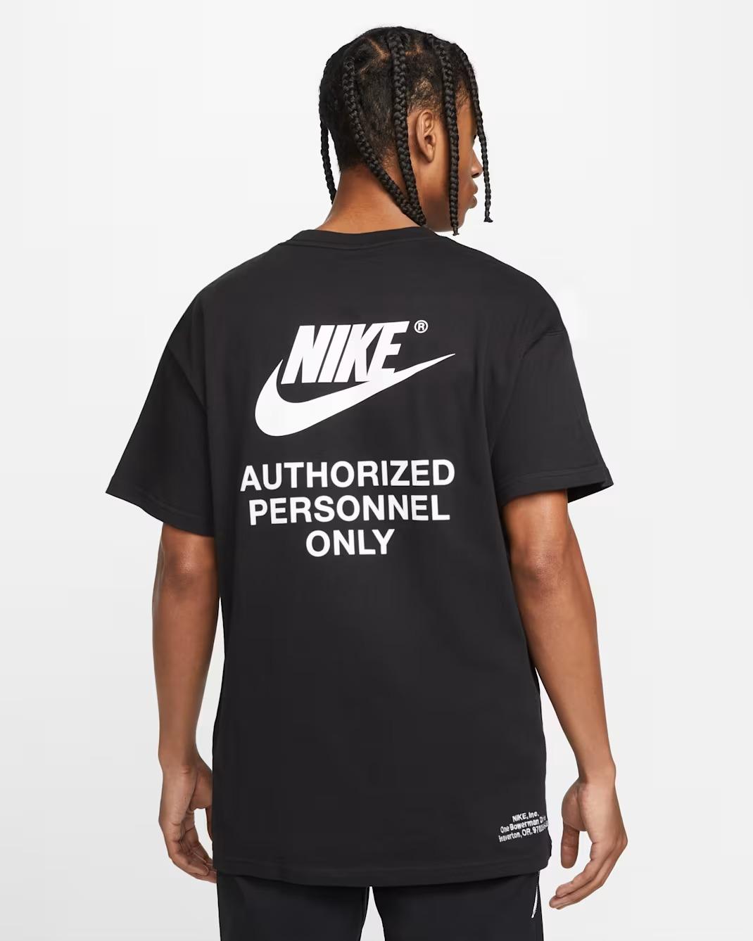 Nike Personnel Tee DM6427 010 NIKE 