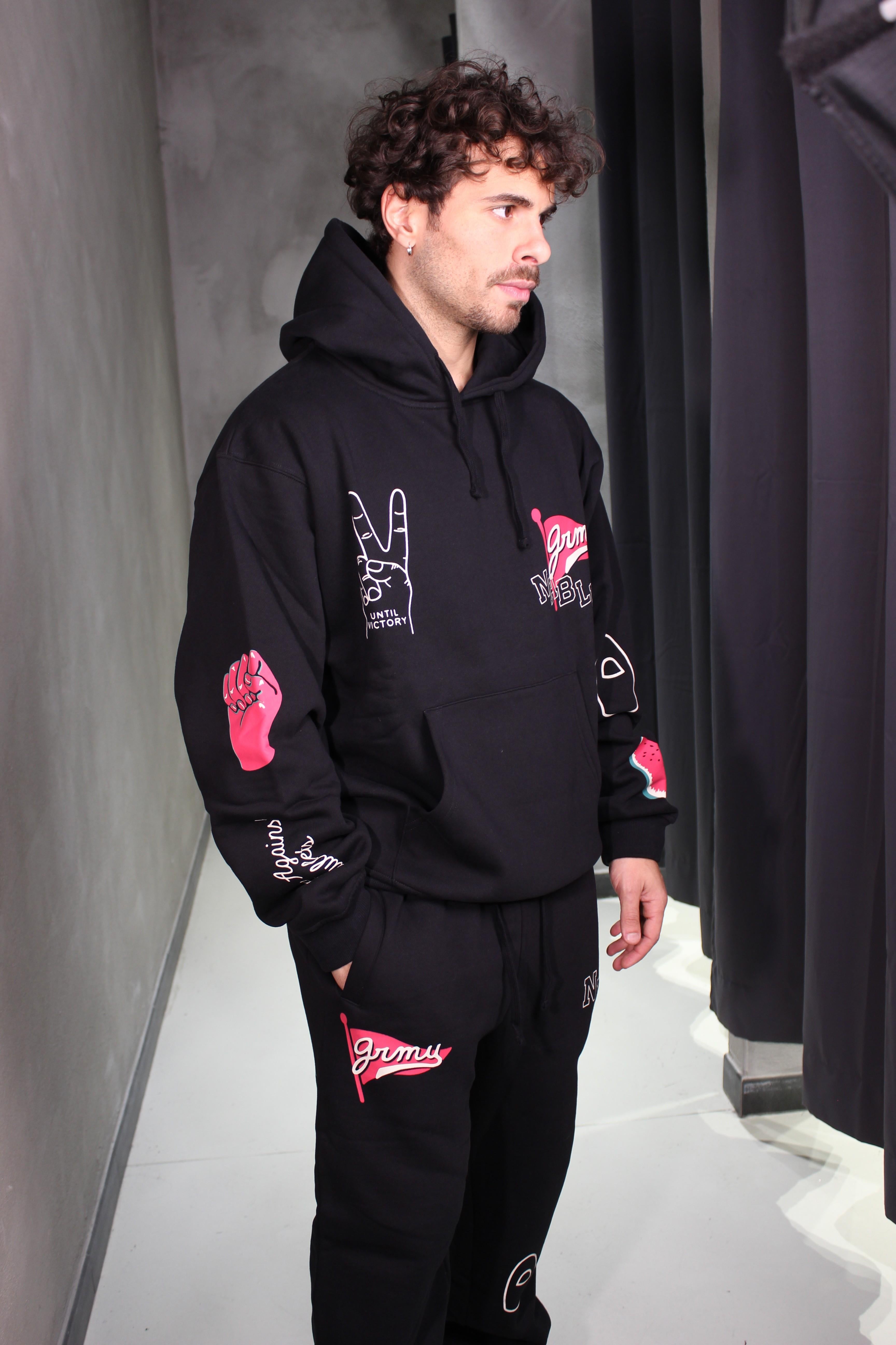 Vintage Tracksuit GCH572 BLACK GRIMEY 