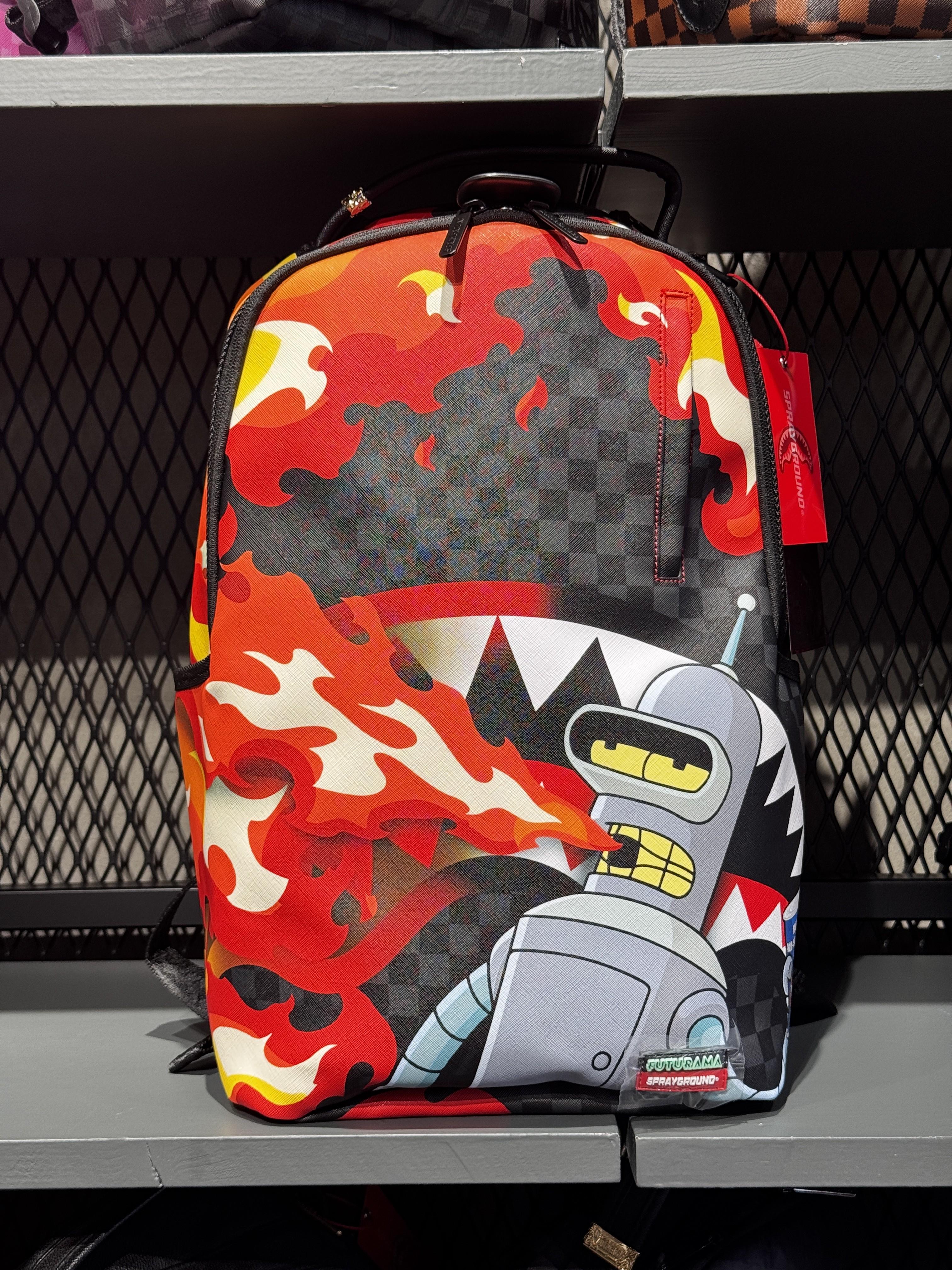 Bender Fire Drama Backpack 910B7795 NSZ SPRAYGROUND 