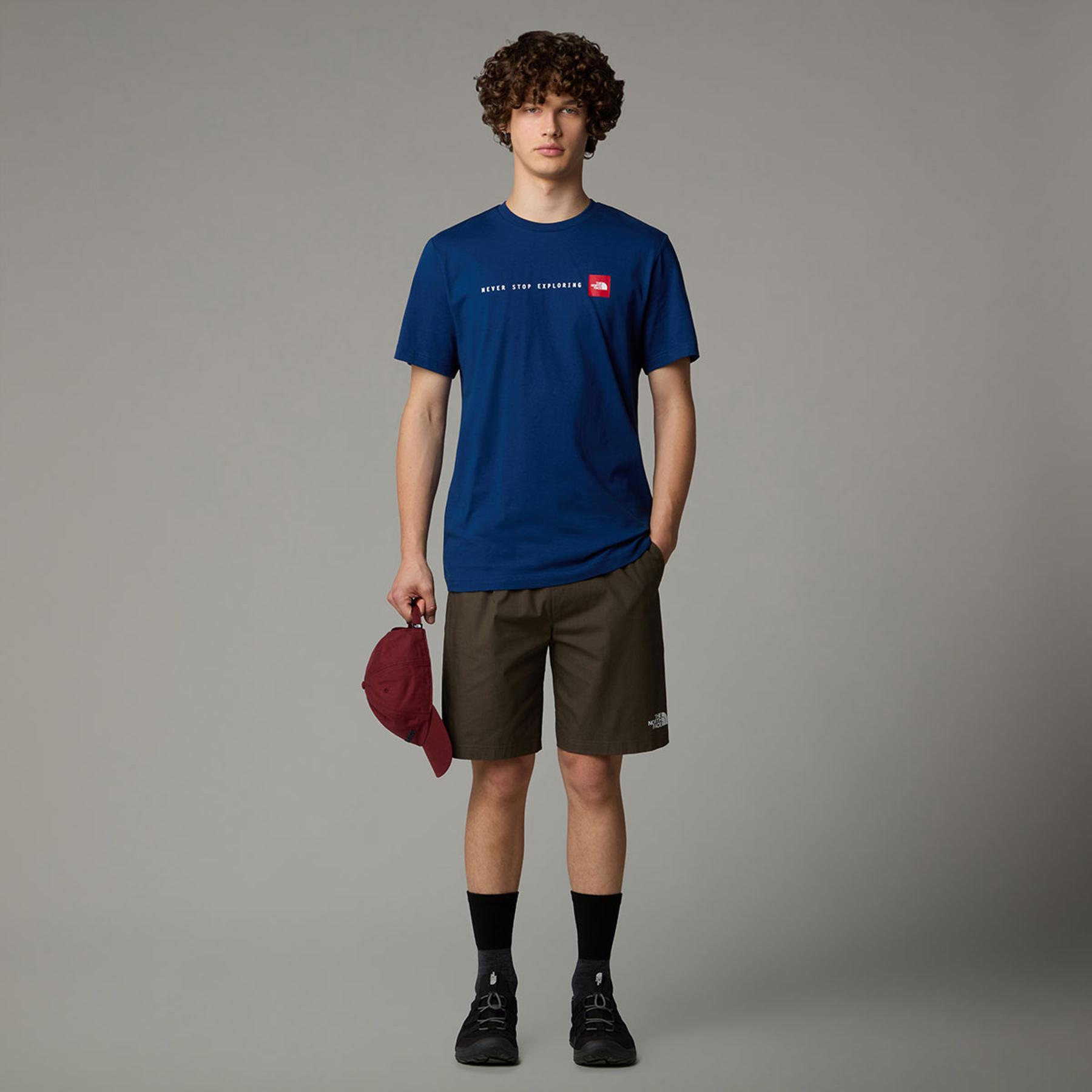 Never Stop Ex Tee Estate NF0A87NS D1R1 THE NORTH FACE 