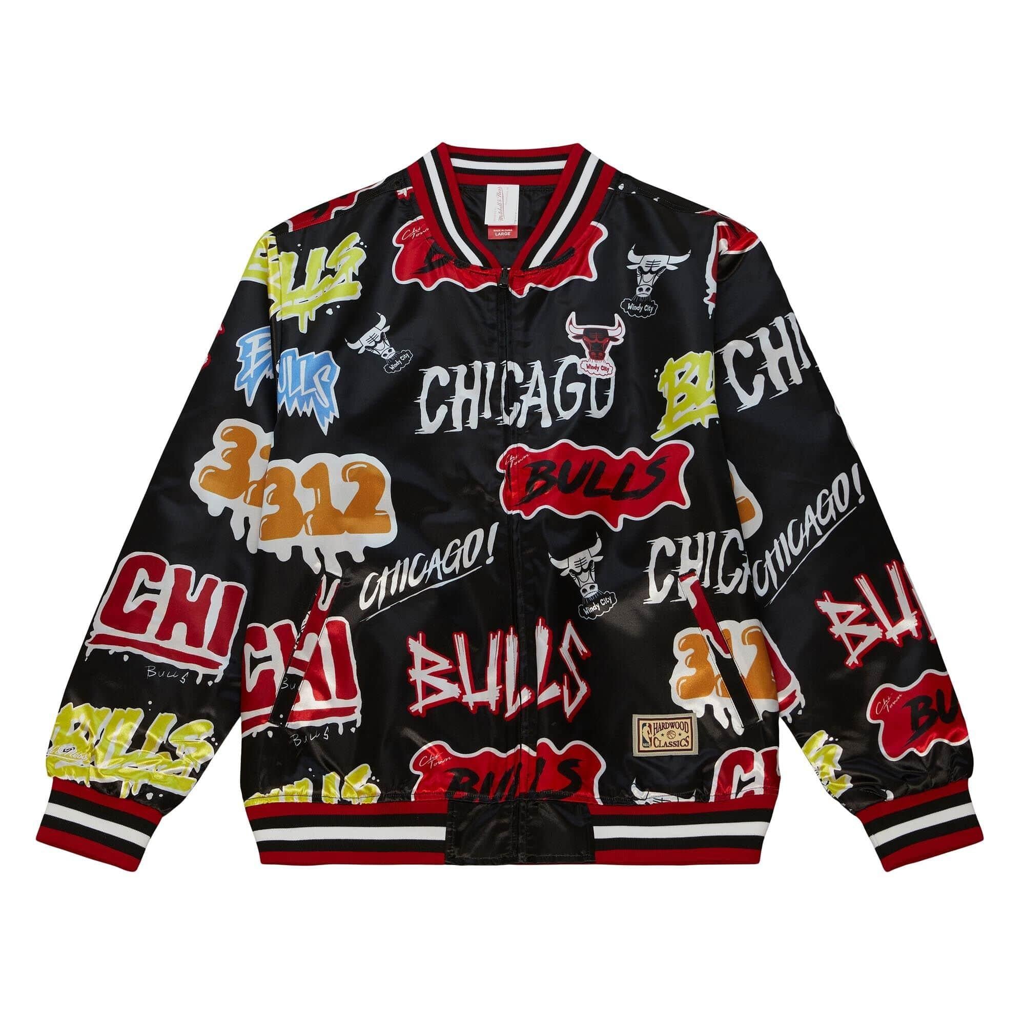 NBA Jacket Reversible OJZP4770 CBUBLK MITCHELL&NESS 