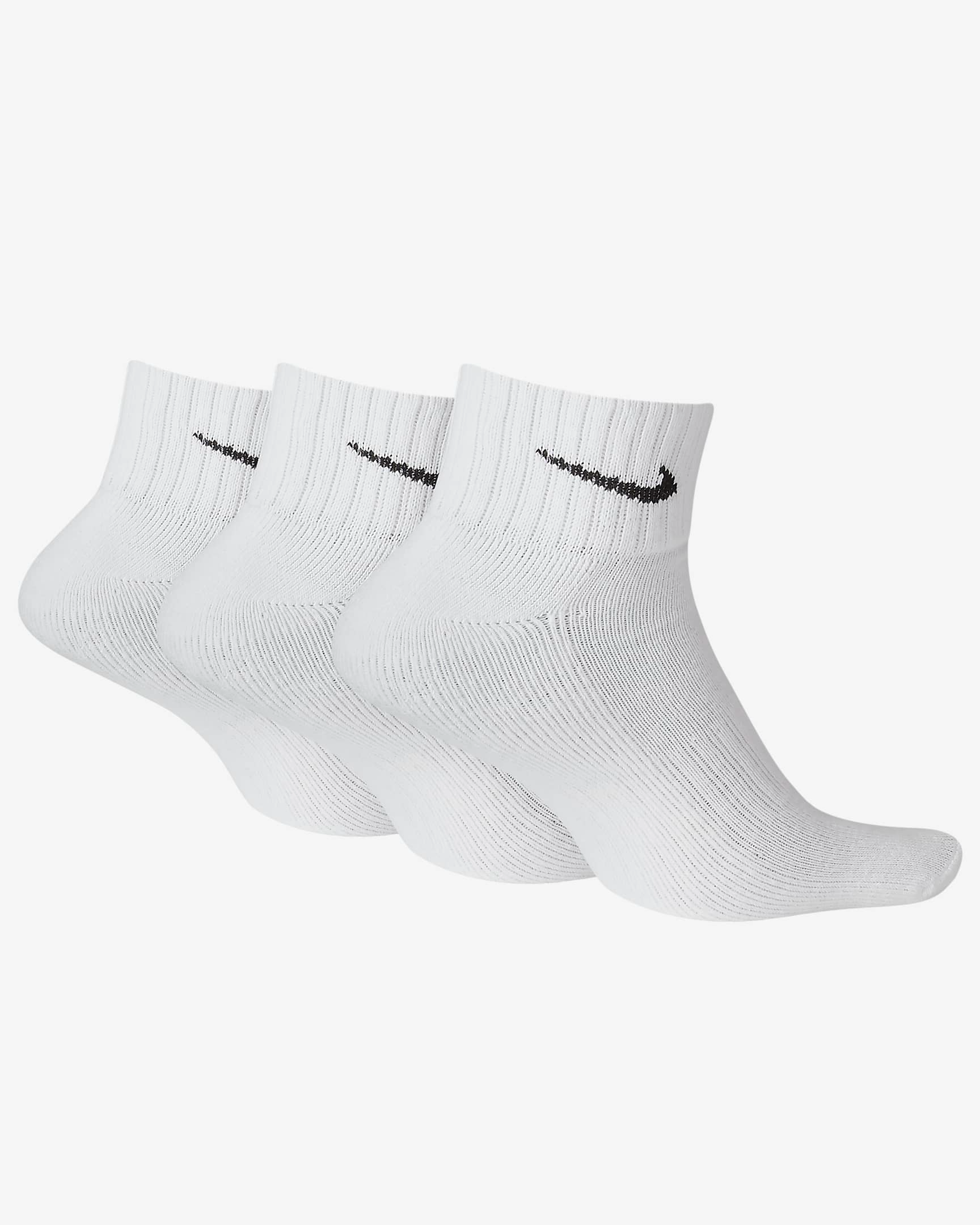 U Nk Everyday Cush Ankle 3pr SX7667 100 NIKE 
