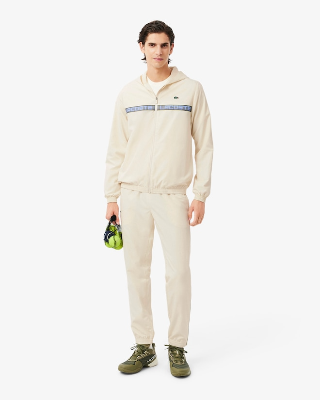 Tuta Da Tennis Con Logo A Righe WH4757 XFJ LACOSTE 