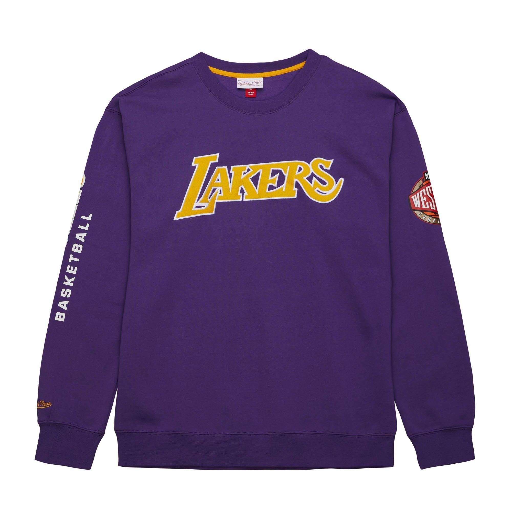 Crew Fleece FCPO6338 LALPURP MITCHELL&NESS 