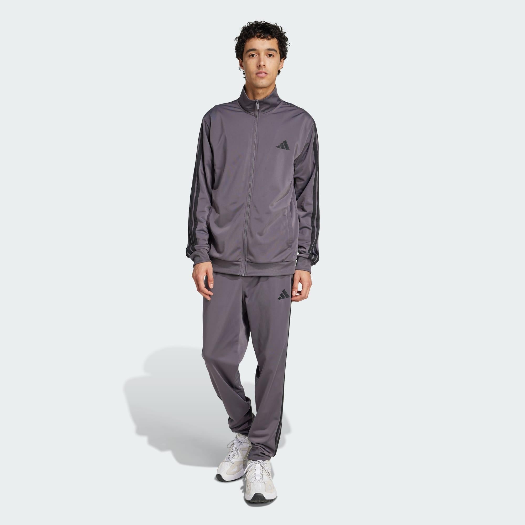 Tuta sportiva Basic 3 Strisce Tricot Track Suit JI8856 UNI ADIDAS 