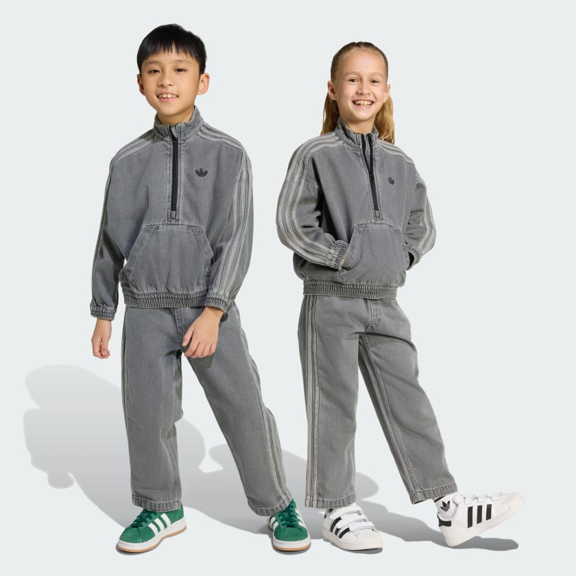Completo Denim Crew Kids JY3546 UNI ADIDAS 