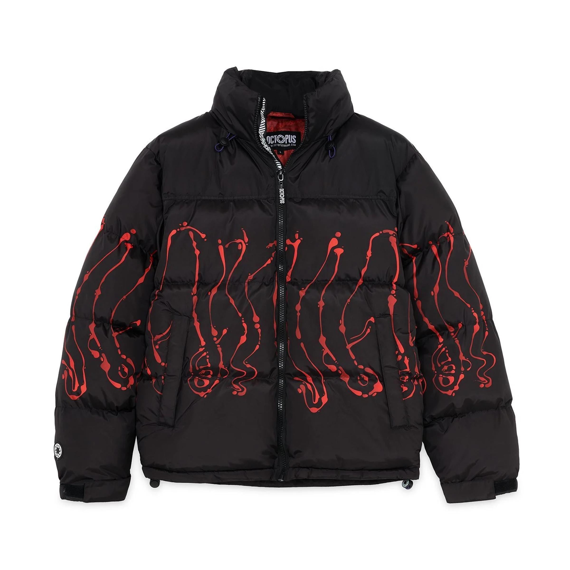 GIUBBOTTO OCTOPUS DRPPER PUFF JACKET 22WOJN05 BLK OCTOPUS 