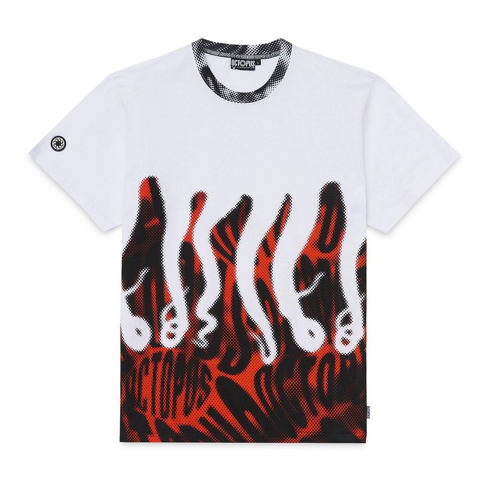 Maglia Halftone 22SOTS13 WHT OCTOPUS 