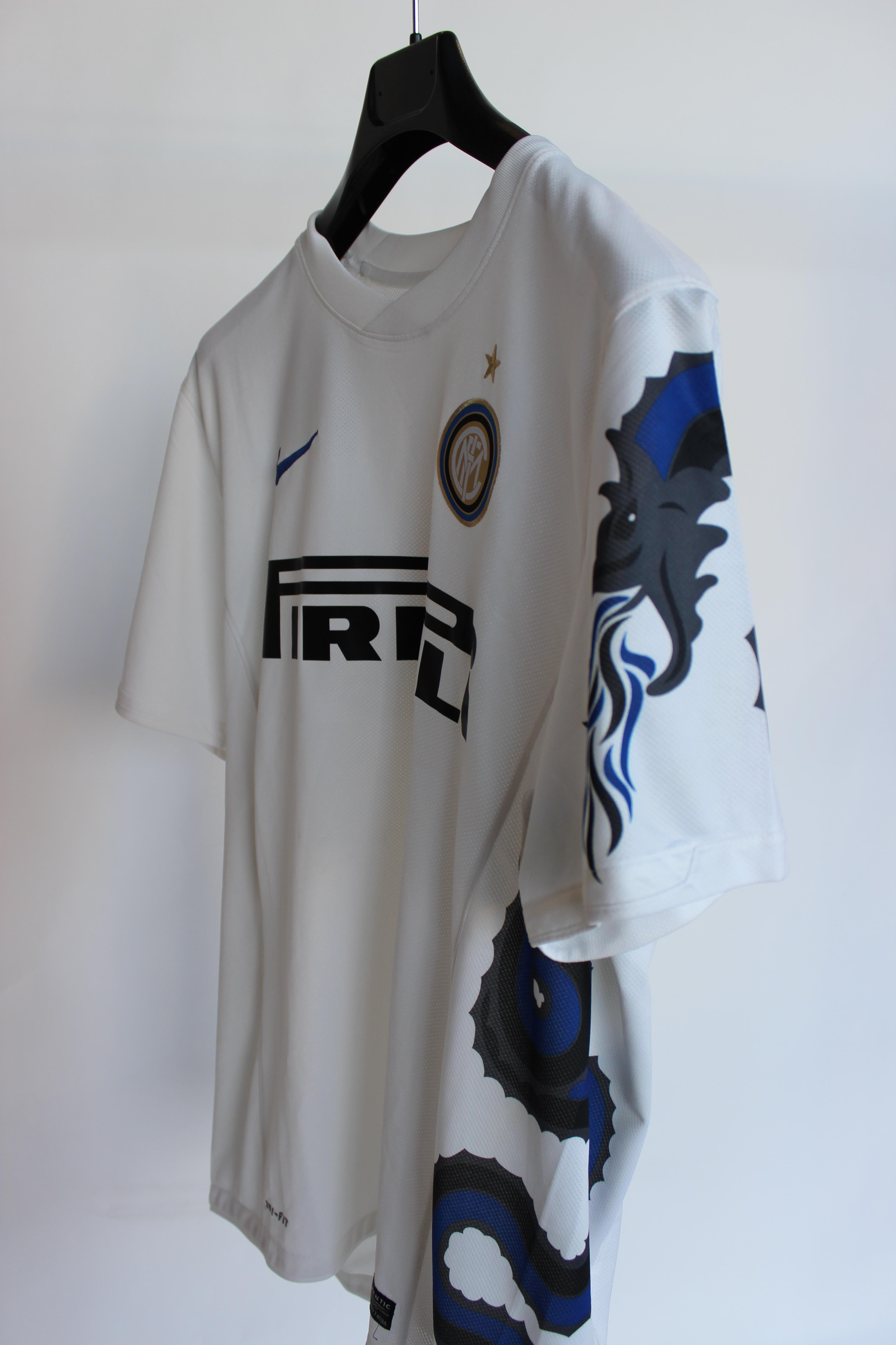 MAGLIA CALCIO AWAY 2010/11 382248 105 NIKE 