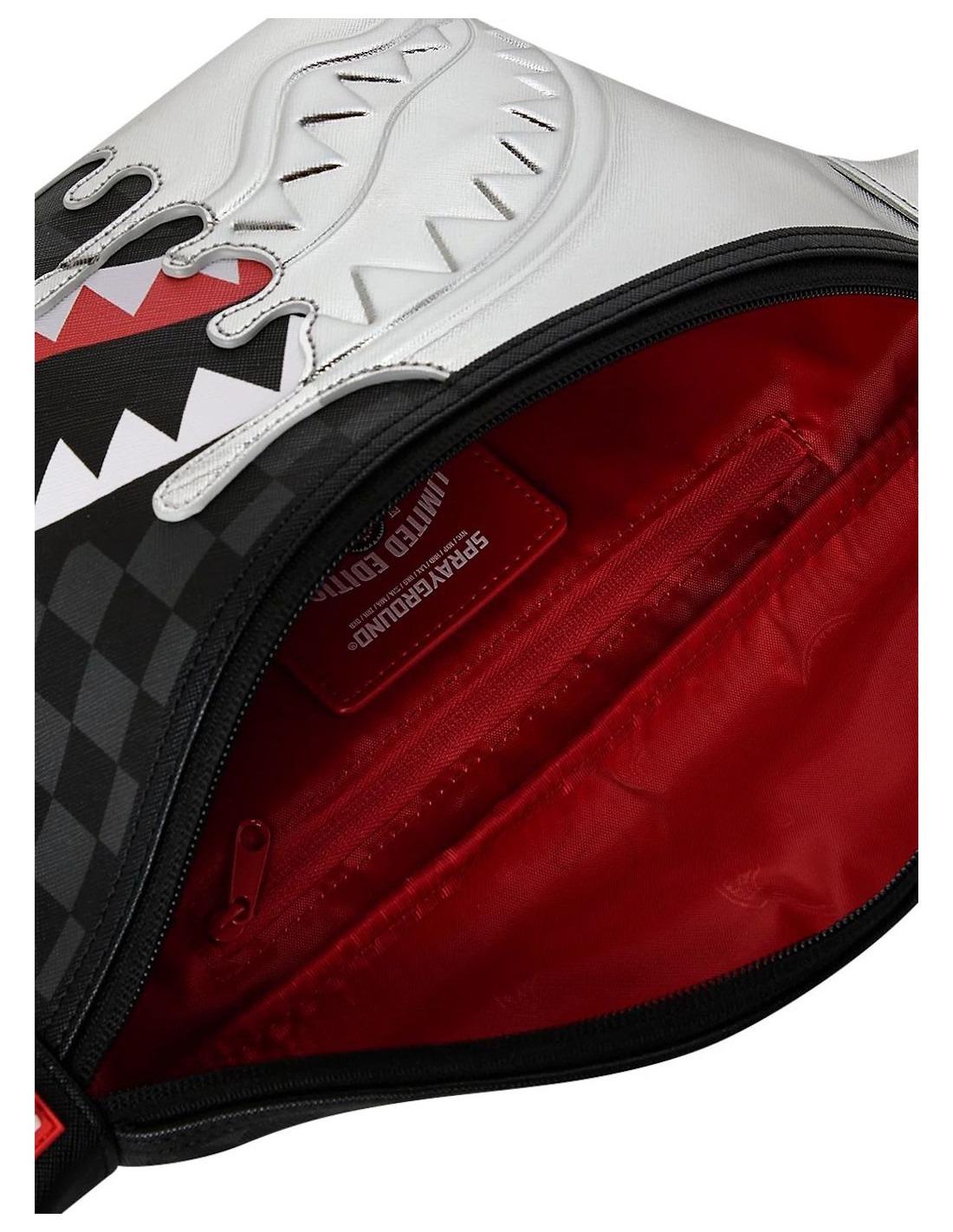 Silver Side Drip Black Check Savvy 910B8926NSZ UNI SPRAYGROUND 