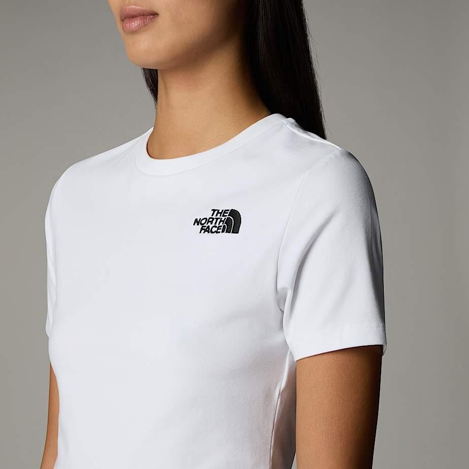 Essential Cropped Slim Tee NF0A55AO FN41 THE NORTH FACE 