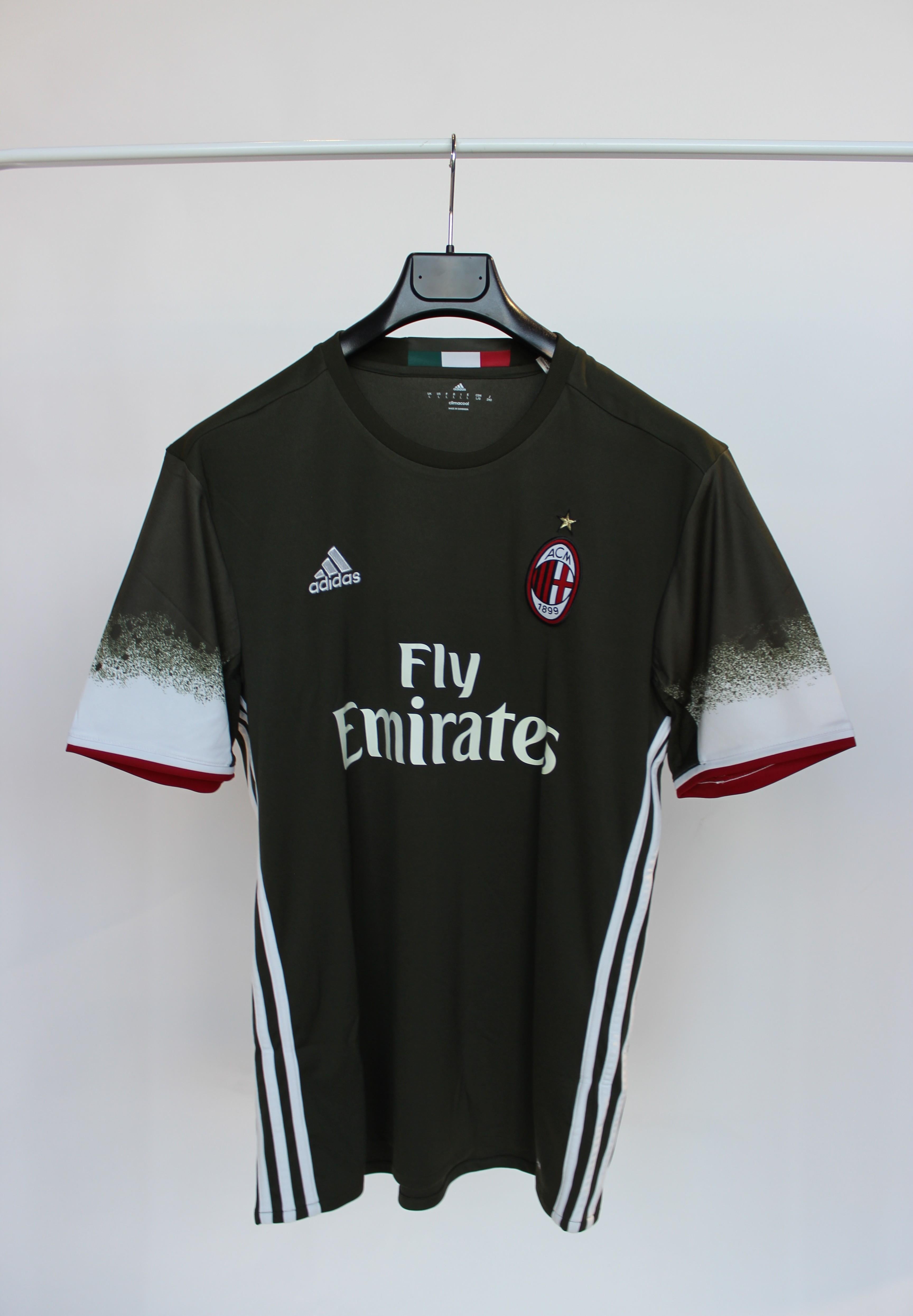 MILAN MAGLIA TRASFERTA VERDE 2016-17 S94100 UNI ADIDAS 