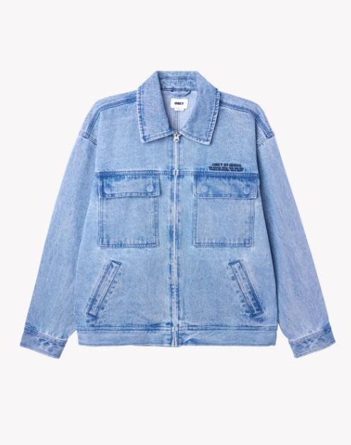 Easton jkt 22MC0000866 LIGHTINDIGO OBEY 