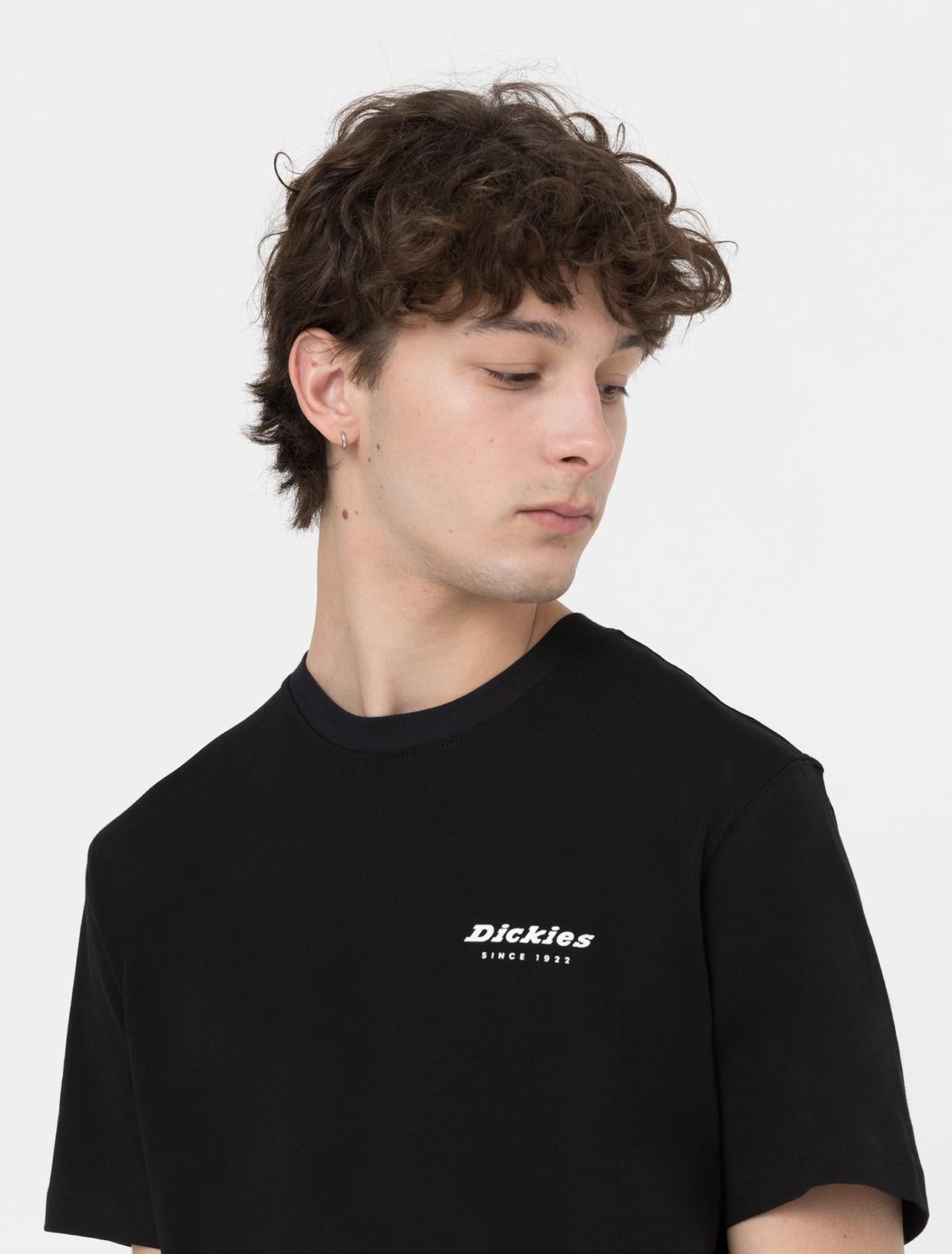 LEESBURG BOX TEE SS <BR/> DK0A4Y8Q BLK1 DICKIES 