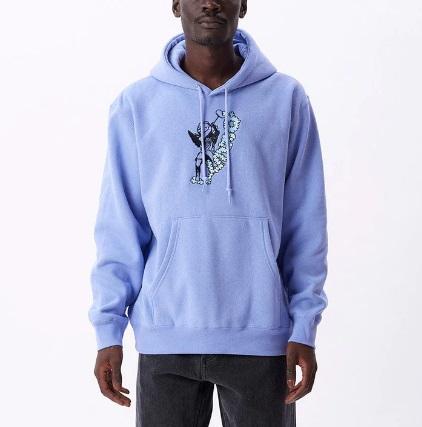 OBEY SEVEN HOOD SPECIALTY FLEECE 22UC000041 DIGITAL VIOLET OBEY 