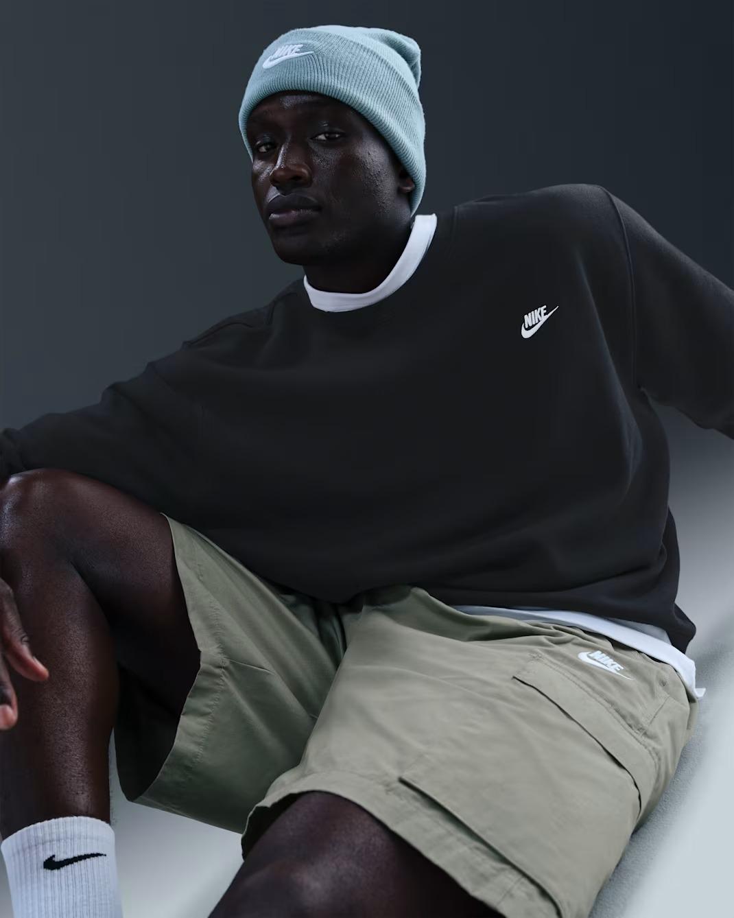Club Long Sleeve FN3886 010 NIKE 