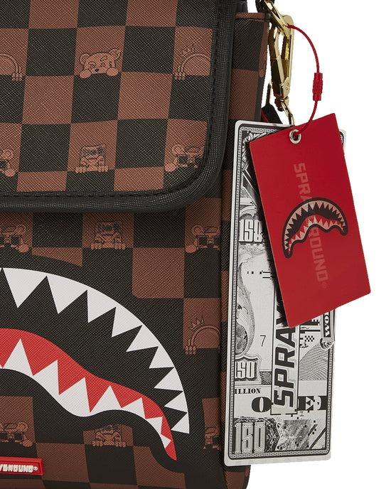 Peeking Character Check 910B7505 NSZ SPRAYGROUND 