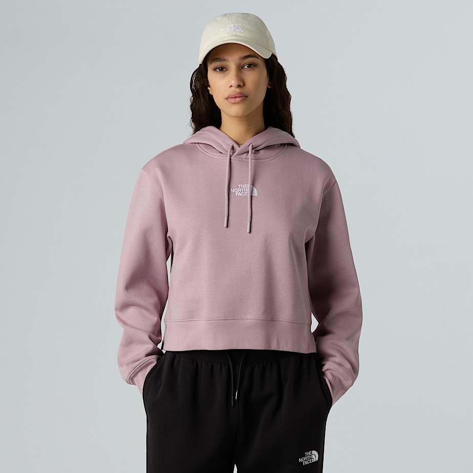W Essential Crop Hoodie NF0A89EX D2Q1 THE NORTH FACE 