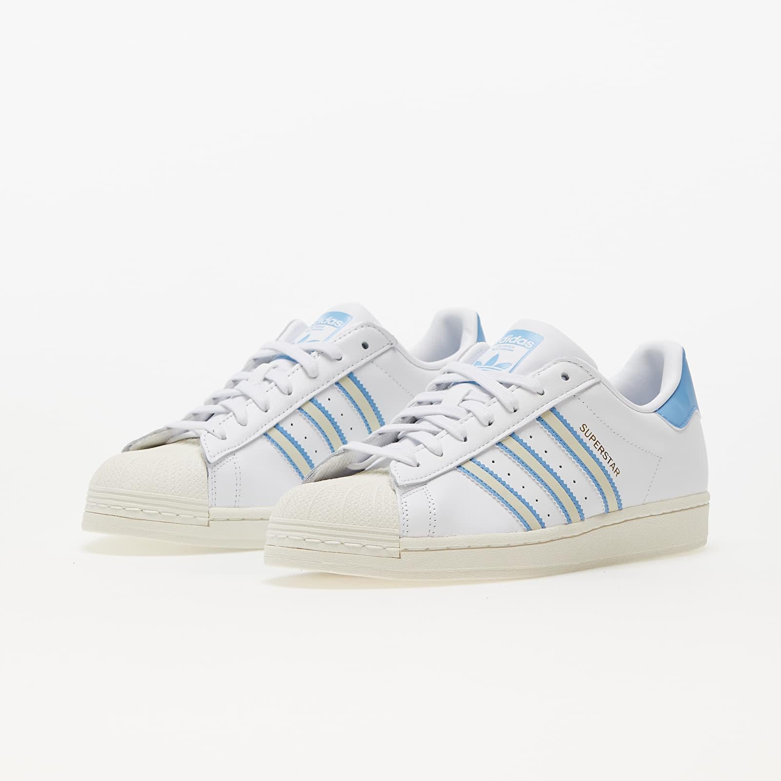 Superstar Ftw White/ Off White/ Light Blue GX9876 UNI ADIDAS 