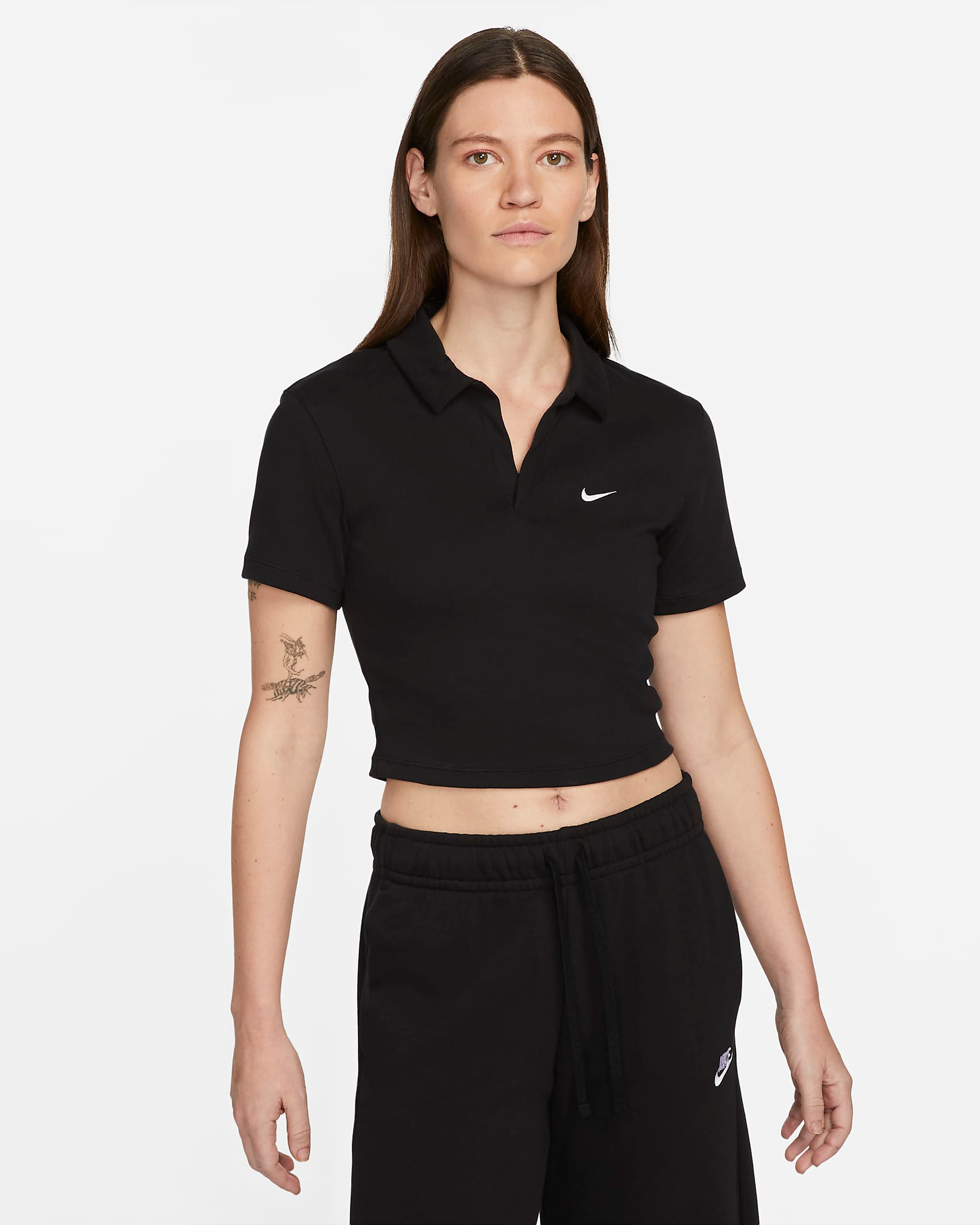 Nsw Essntl Polo Top DV7884 010 NIKE 