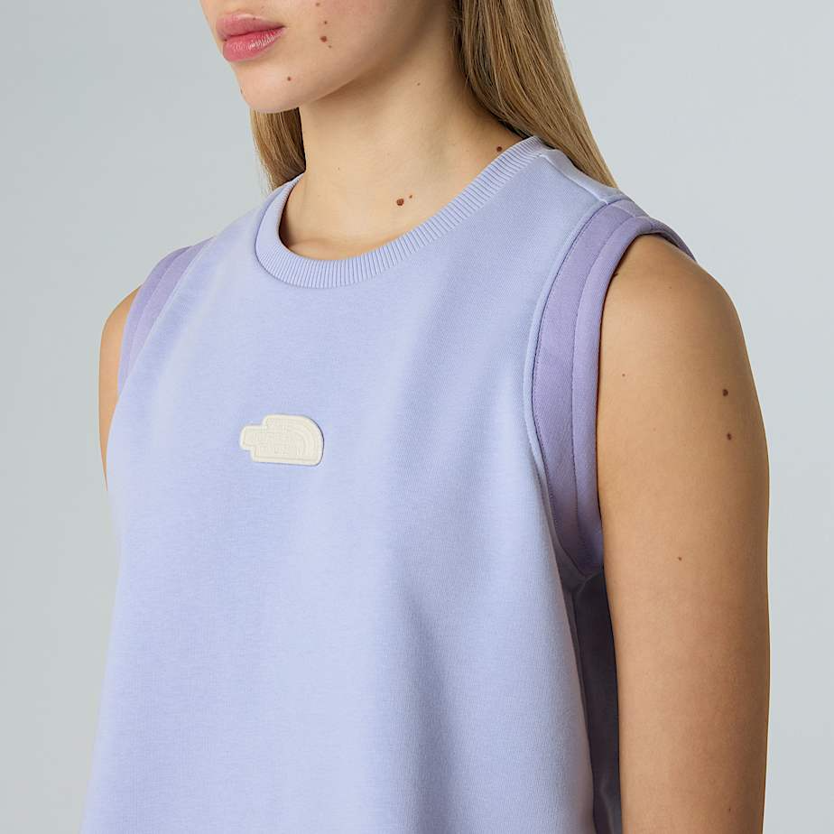 Terry Relaxed Cropped Tank NF0A8C26 0VL1 THE NORTH FACE 