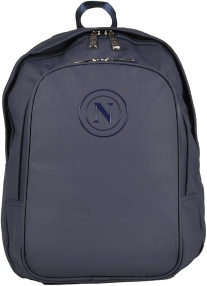 Zaino borsa travel blu con spallacci imbottiti e tascone frontale e tasca termica laterale 123461 BLU ENZO CASTELLANO 