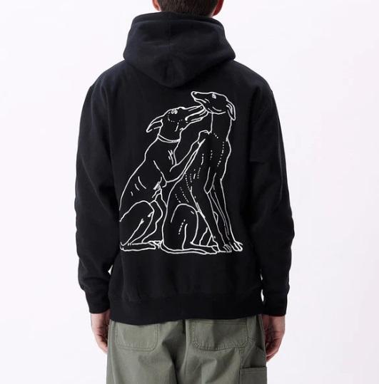 Crude Hoodie Obey 22UC0000062 BLK OBEY 