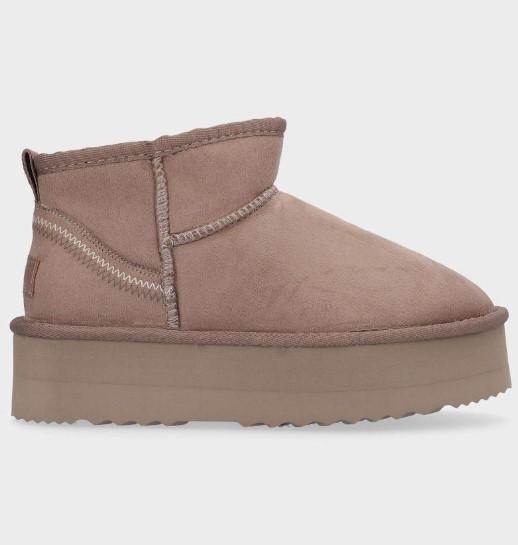 Stivaletto da donna 59733 NUEZ TAUPE MTNG 