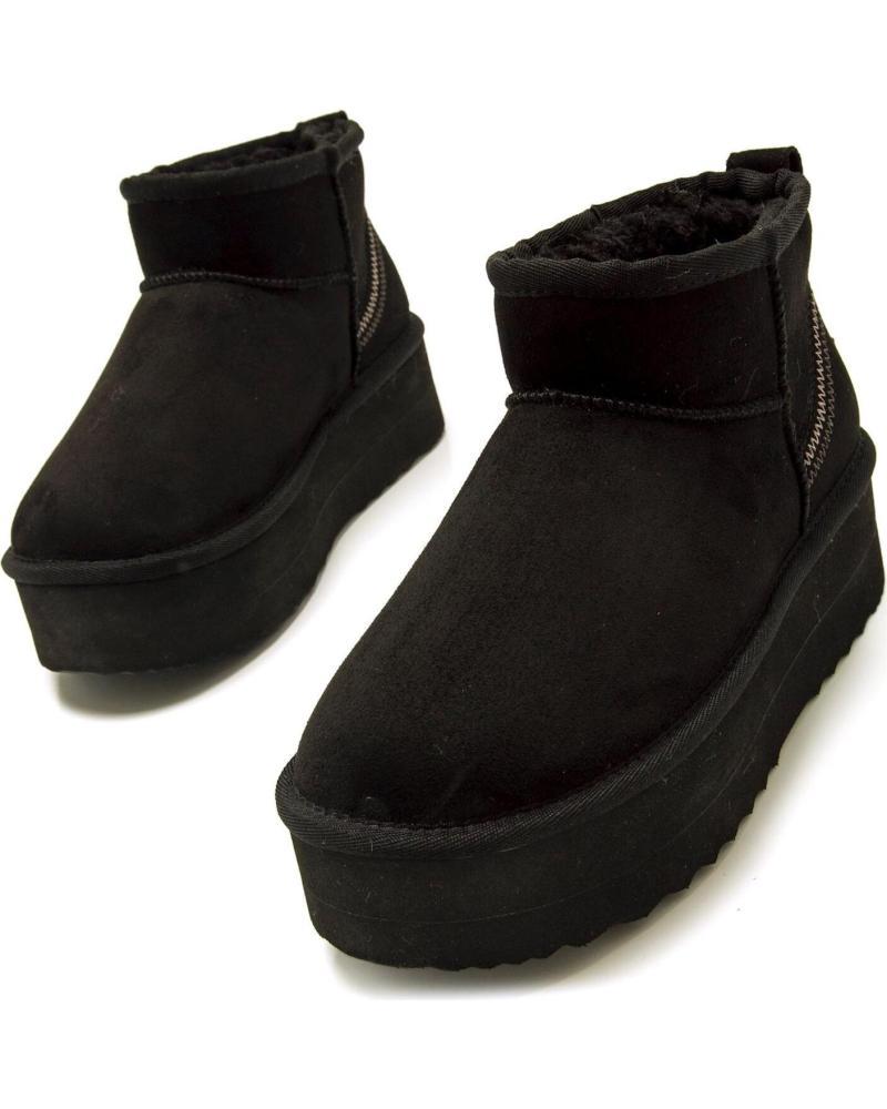 Stivaletto da donna 59733 NUEZ NEGRO MTNG 