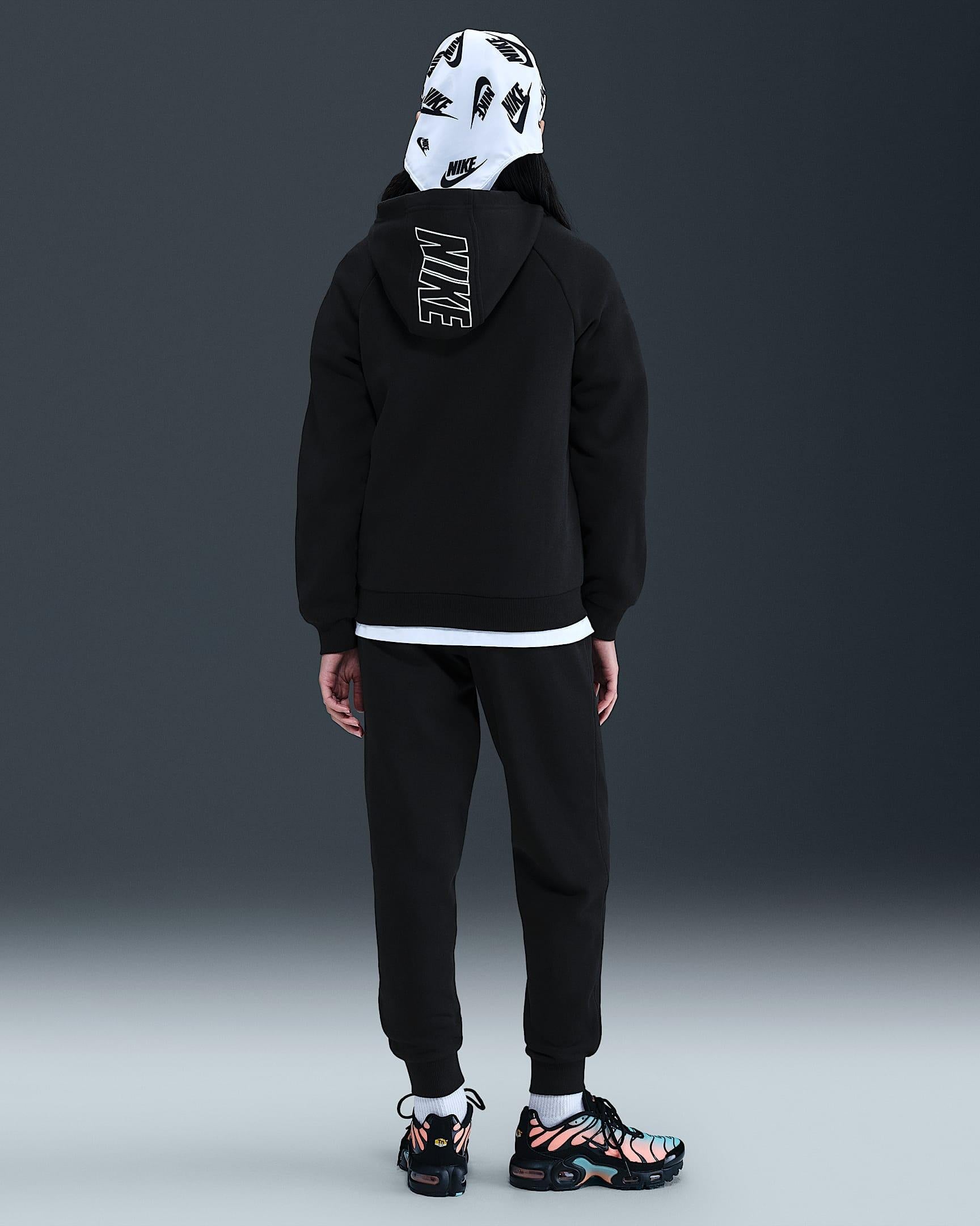 Sportswear Club Fleece<BR/>Tuta con cappuccio HQ9318 010 NIKE 