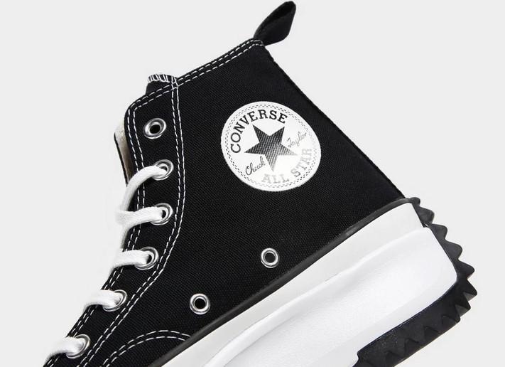 RUN STAR HIKE HI 166800C BLACK/WHITE CONVERSE 