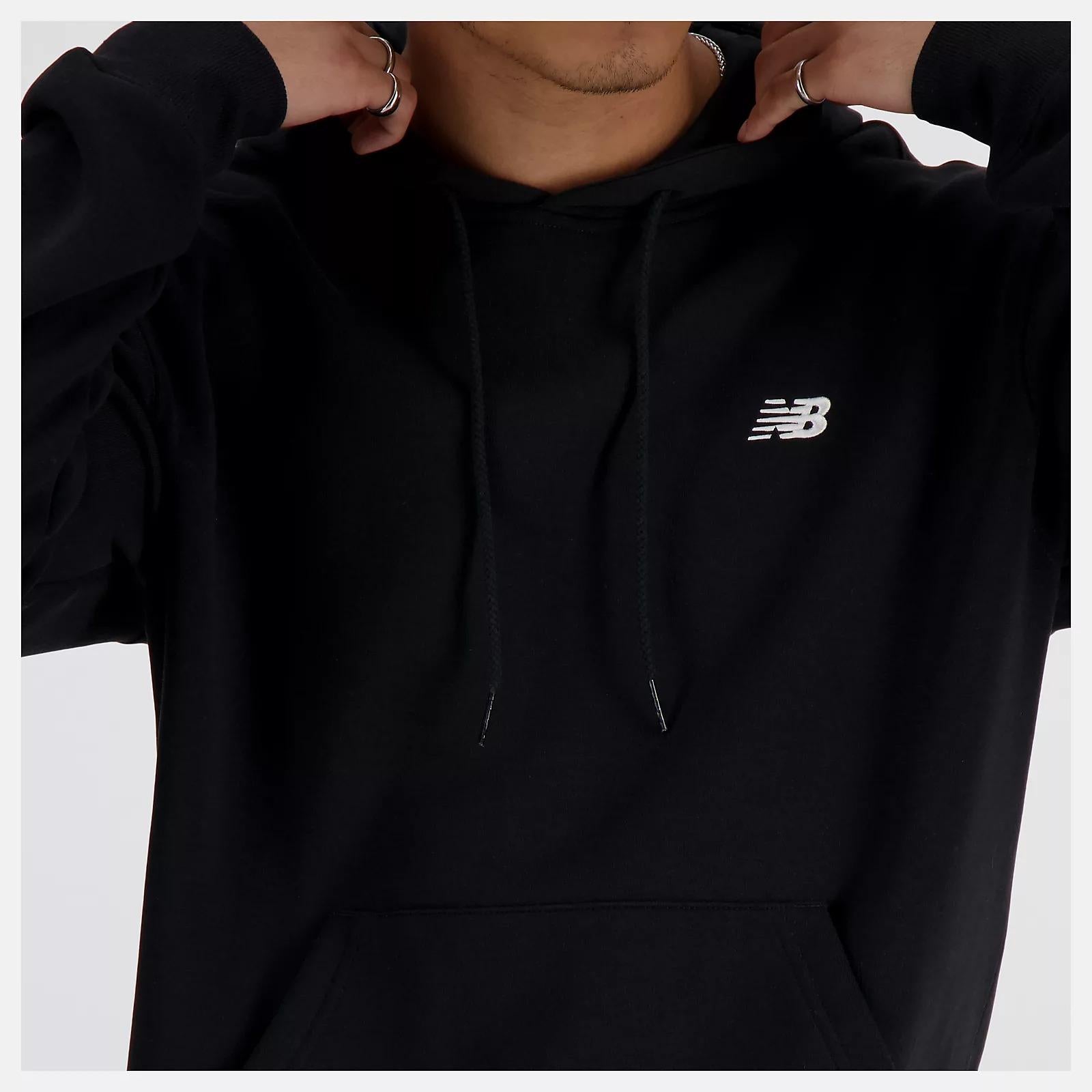 Sport Essentials Fleece Hoodie MT41511- BK NEW BALANCE 