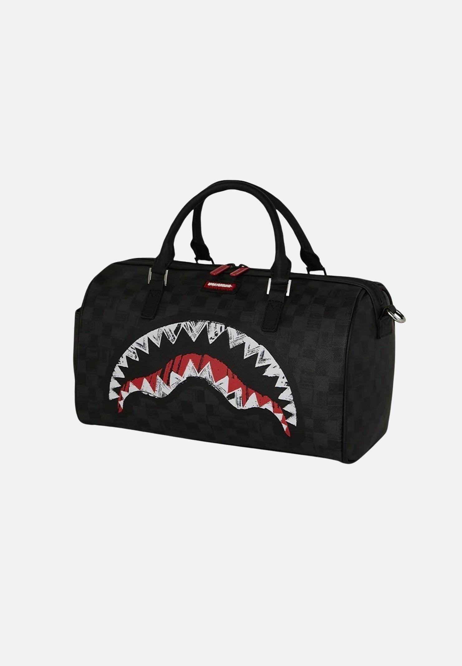 Scribble Shark Mini Duffle 910D8347 NSZ SPRAYGROUND 