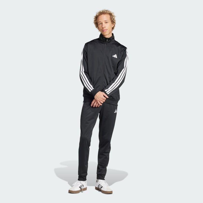 Tuta sportiva Basic 3 Strisce Tricot Track Suit JI8858 UNI ADIDAS 