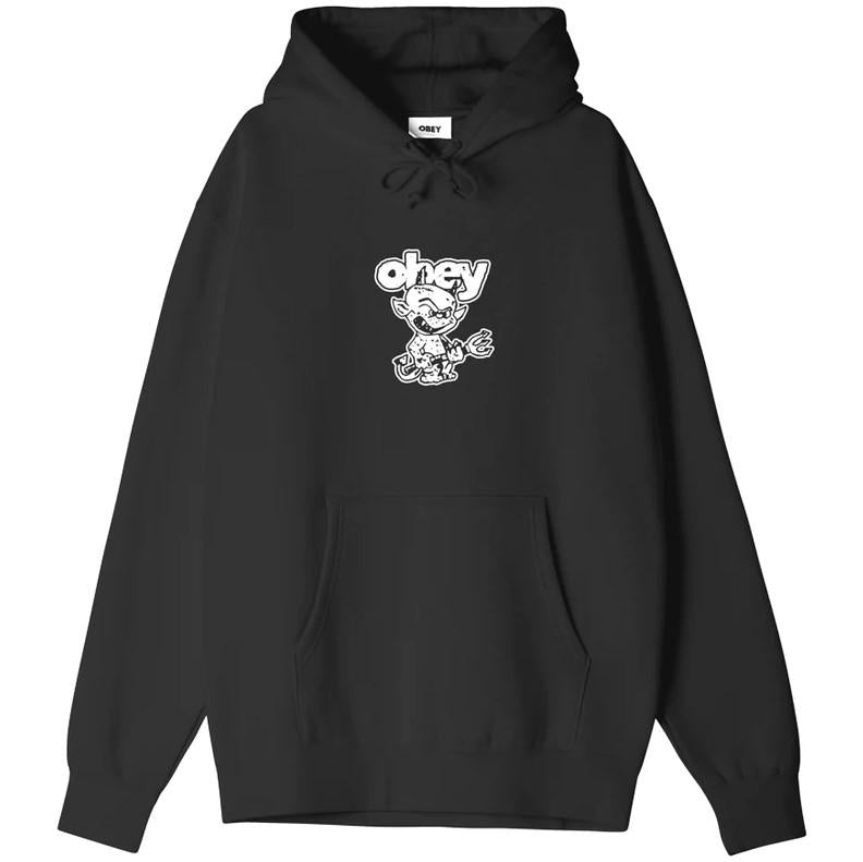 Obey Demon Premium Hood 112843600 BLACK OBEY 