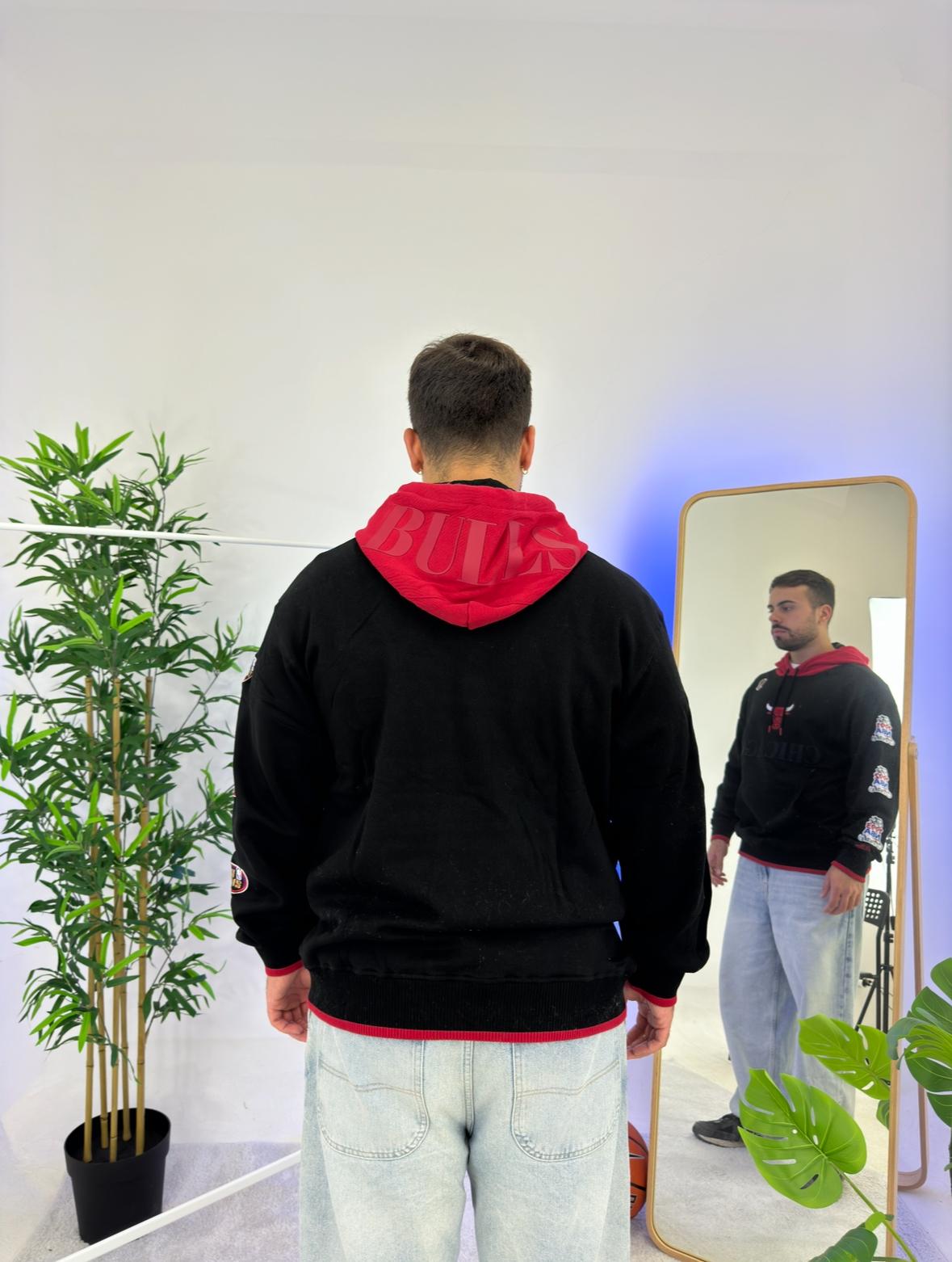 Nba Team Og 3.0 Fleece Hoodie Vintage TH8083 CBUBLCK MITCHELL&NESS 