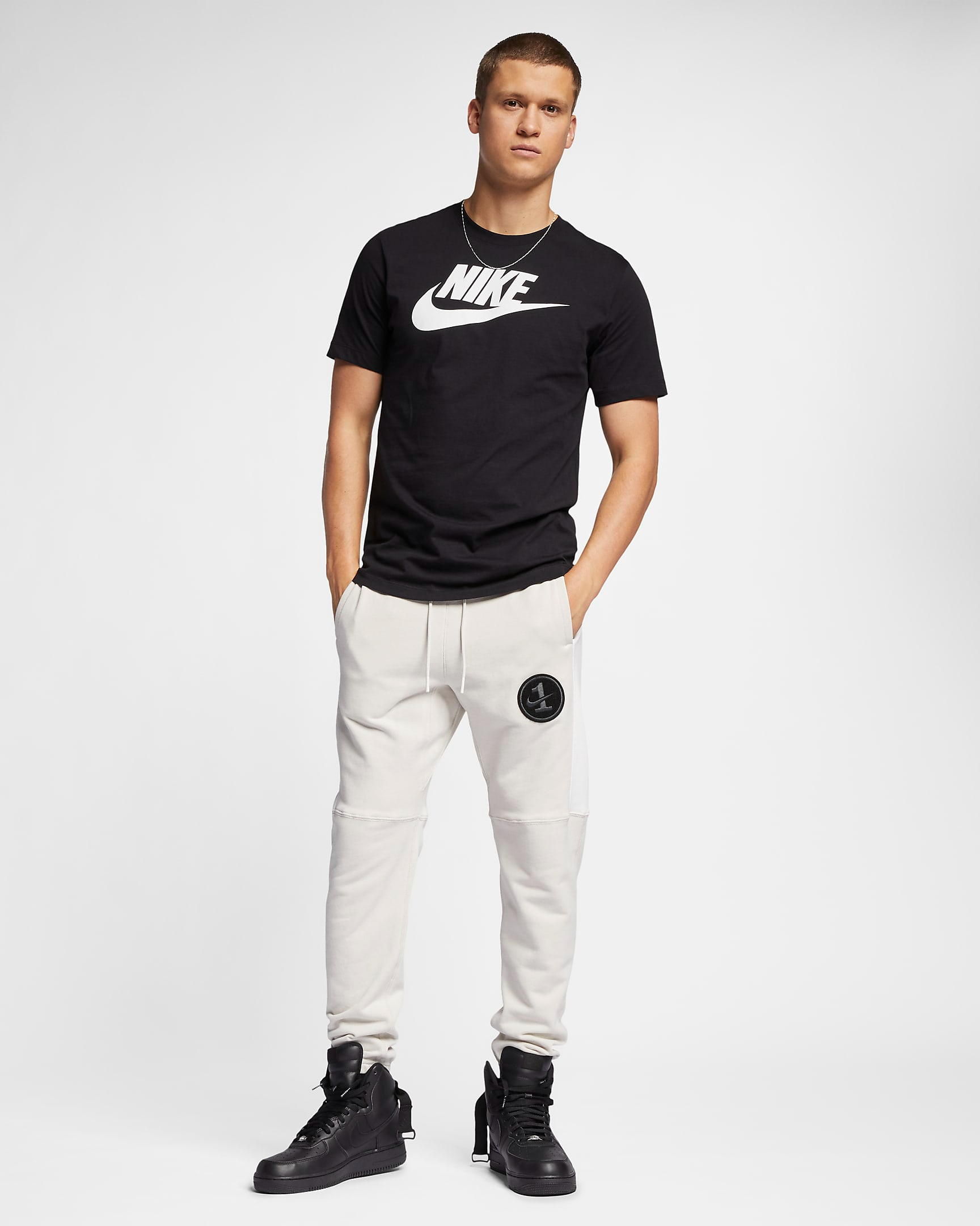 Nsw Tee Icon Futura AR5004 010 NIKE 