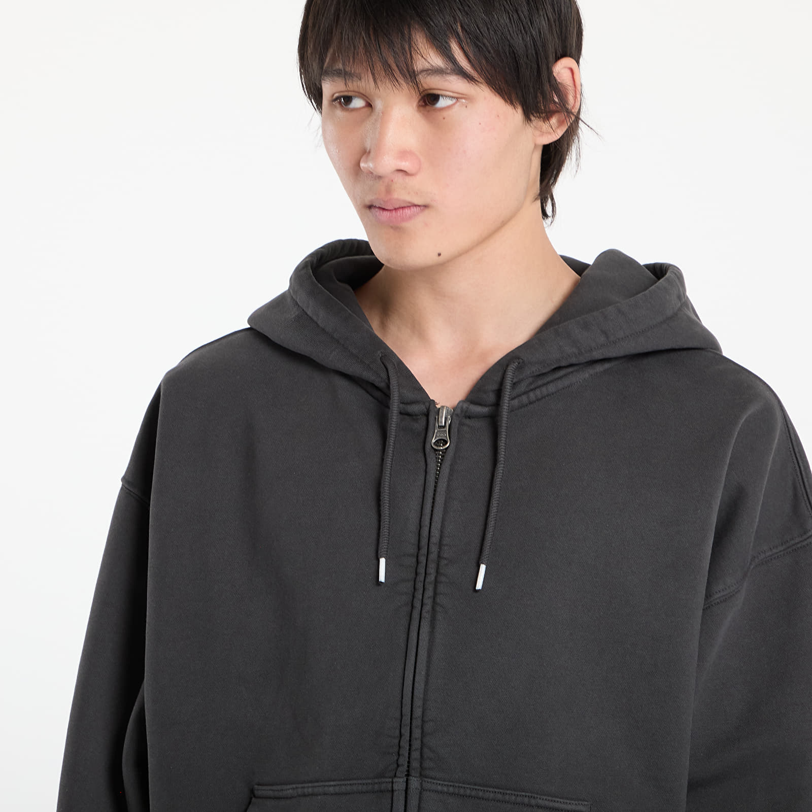 LX Zip Hoodie Faded Black VN000P98 EMV1 VANS 