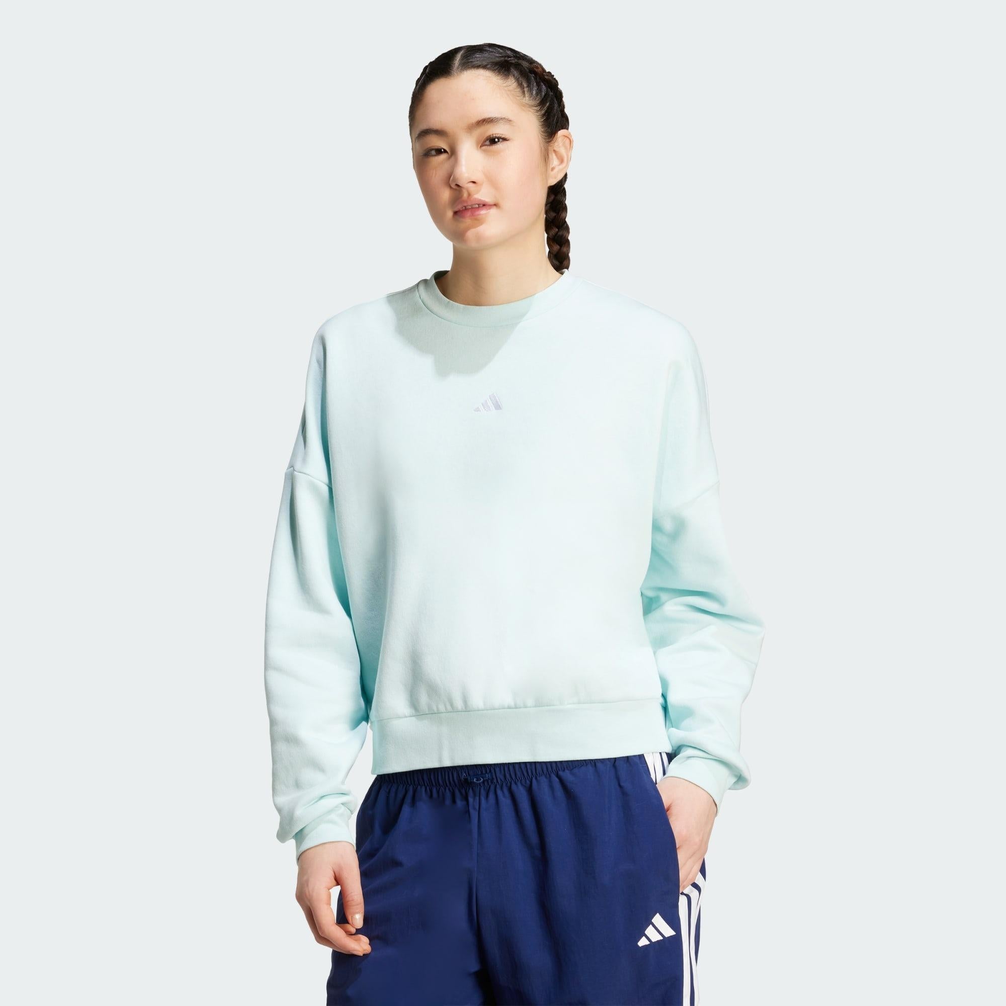 Essentials Small Logo Feelcozy Sweatshirt JV7300 UNI ADIDAS 