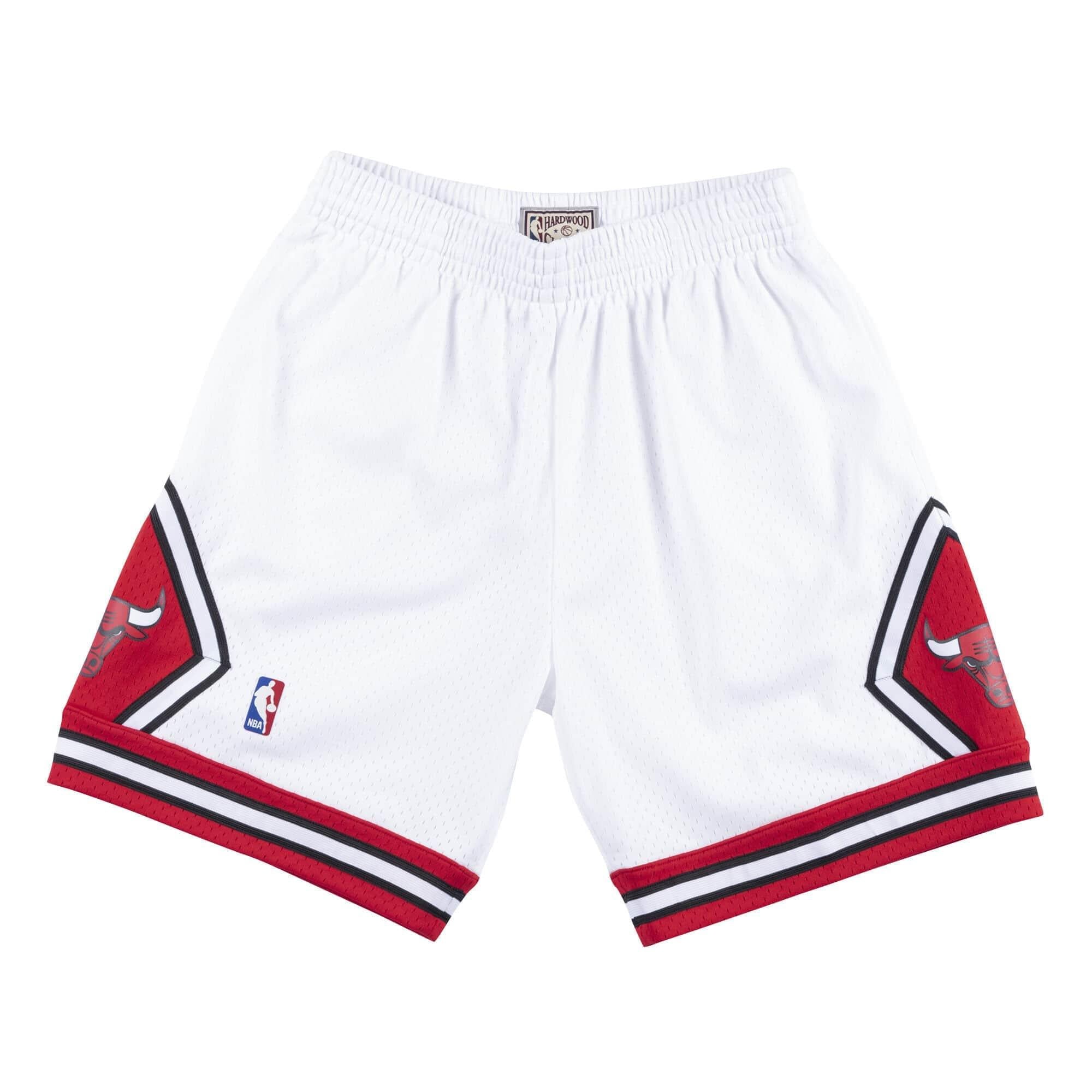 CHICAGO BULLS SMSHCP18151 WHITE MITCHELL&NESS 