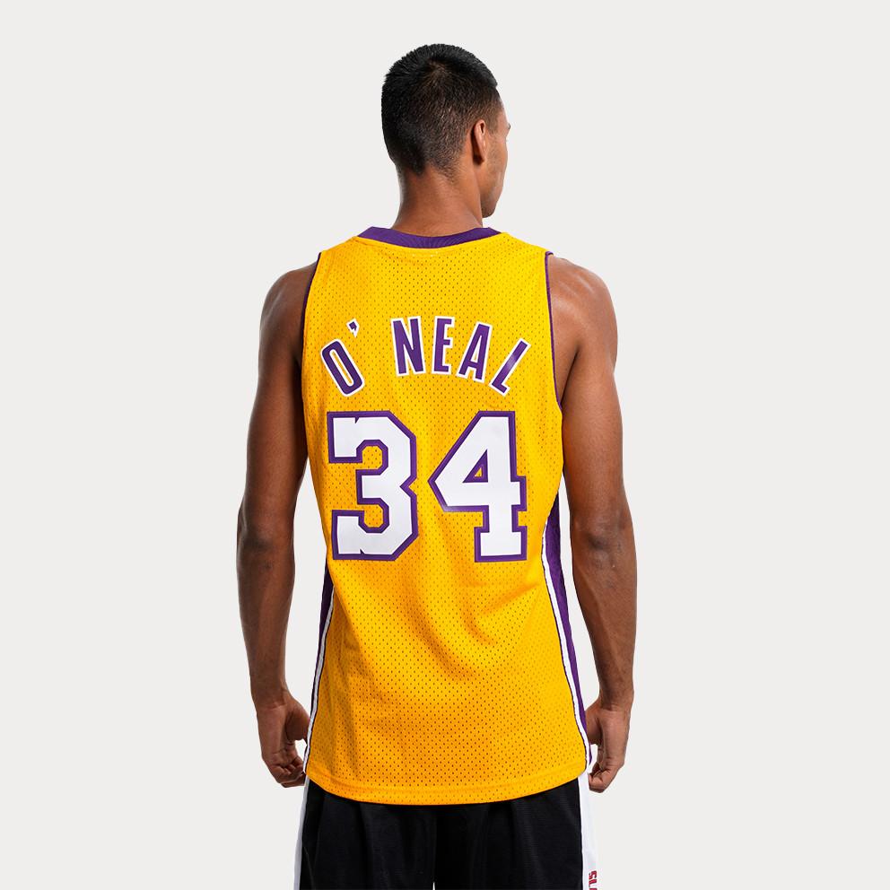 LOS ANGELES LAKERS - SHAQUILLE O'NEAL SMJYGS18179 LIGHT GOLD MITCHELL&NESS 