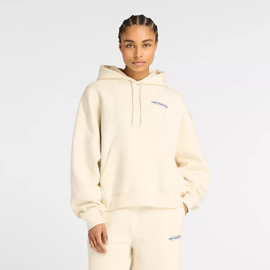 Reimagined Fleece Oversized Hoodie WT53515 LIN NEW BALANCE 